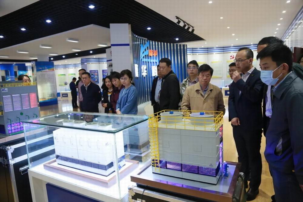 中國通用機(jī)械工業(yè)協(xié)會秘書長孫放一行蒞臨隆華參觀考察