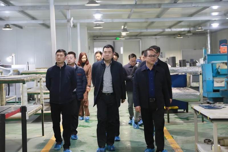 廣西北部灣國際港務(wù)集團(tuán)有限公司黨委委員、副總經(jīng)理馬正國一行蒞臨隆華考察交流