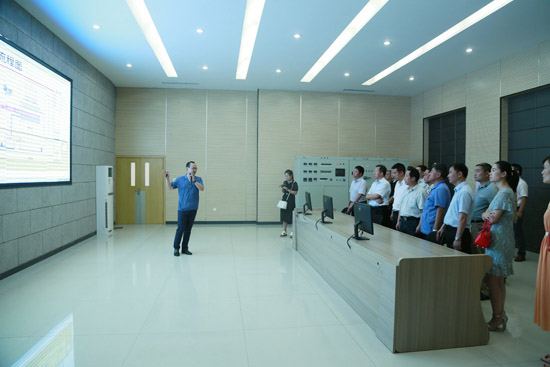 市縣觀摩組到隆華參觀創(chuàng)新主體和創(chuàng)新平臺建設工作